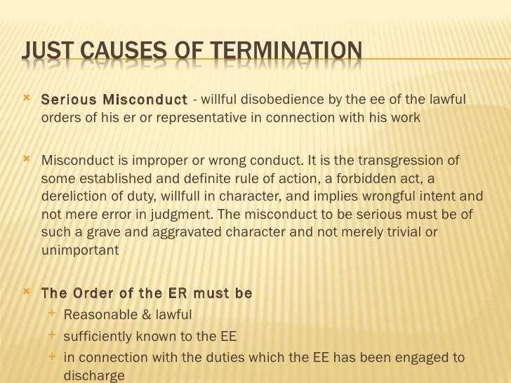 Agency agreement, grounds for termination, skelly process