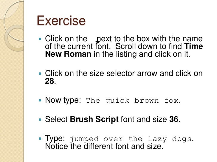 beginners microsoft office word 2007 lesson 2 microsoft office exercise