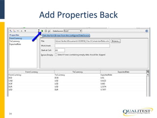 Add Properties Back 
34 
 