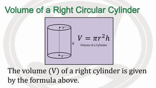 Volume R Liquid Equation Lesson 2.7 measuring volume | PPTX