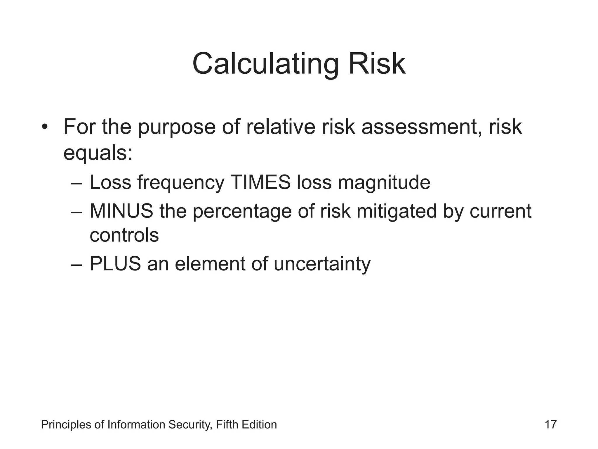 Lesson 2- Information Asset Valuation