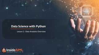 Data Science with Python Course - InsideAIML