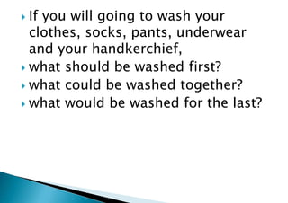 Look for the example of
manual of washing
machine or iron. Read
and make a summary
about it.
 