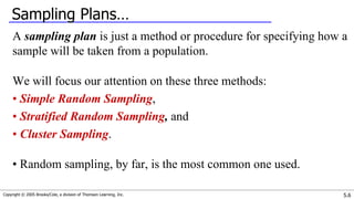 Random Sample Plan Lesson 2...STATISTICS.ppt Data collection | PPT