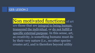 Lesson 2.1 Functions of Art-GE8 Art.pptx
