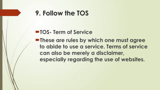 Lesson 2.pptx Online Safety, Security, Ethics and Etiquette | PPTX