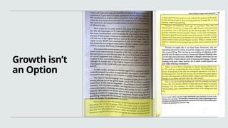 Growth isn’t
an Option
 