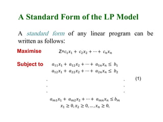 Comprehensive Guide to Linear Programming: Terminology, Formulation ...