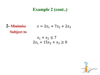 Comprehensive Guide to Linear Programming: Terminology, Formulation ...