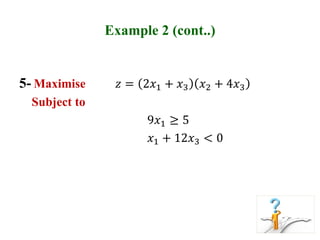 Comprehensive Guide to Linear Programming: Terminology, Formulation ...
