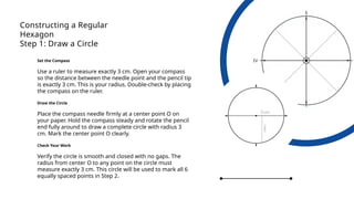 Drawing and Constructing Regular Polygons Using Geometric Tools | PPTX