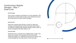 Drawing and Constructing Regular Polygons Using Geometric Tools | PPTX