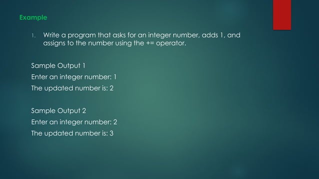 Lesson 2 - Introduction to Assignment Operators.pptx