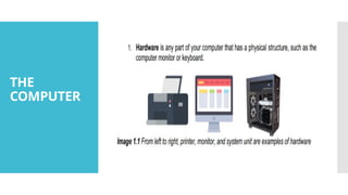 Comprehensive Overview of Computer Hardware and Types | PPTX