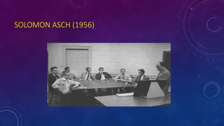 SOLOMON ASCH (1956)
 