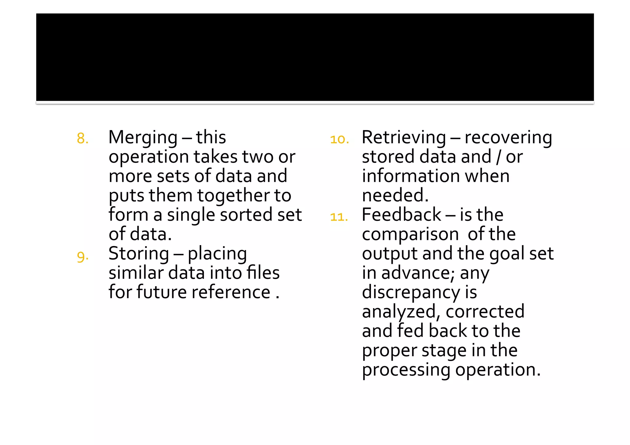 Lesson 2 Data processing | PPT