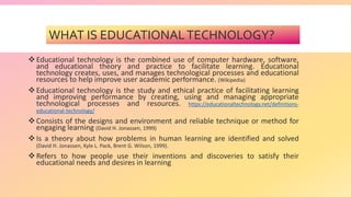 Lesson 2 educational technology | PPTX