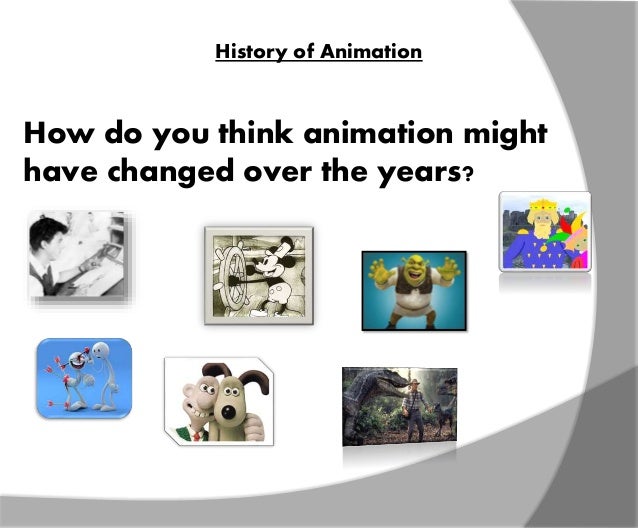 history of animation assignment