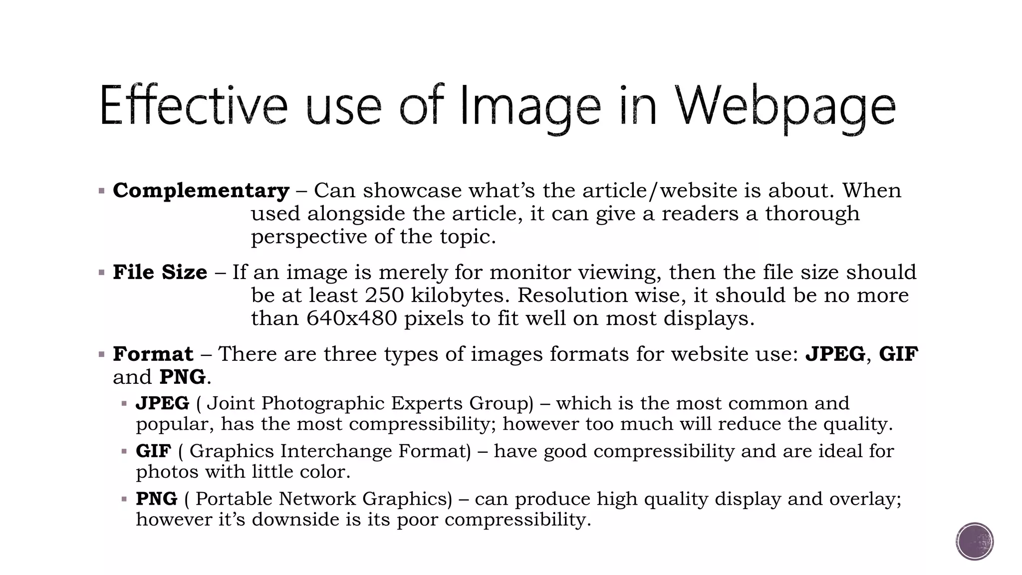 HTML5 - Insert images and Apply page backgrounds | PPT