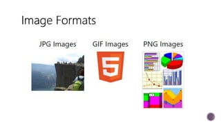 HTML5 - Insert images and Apply page backgrounds | PPT