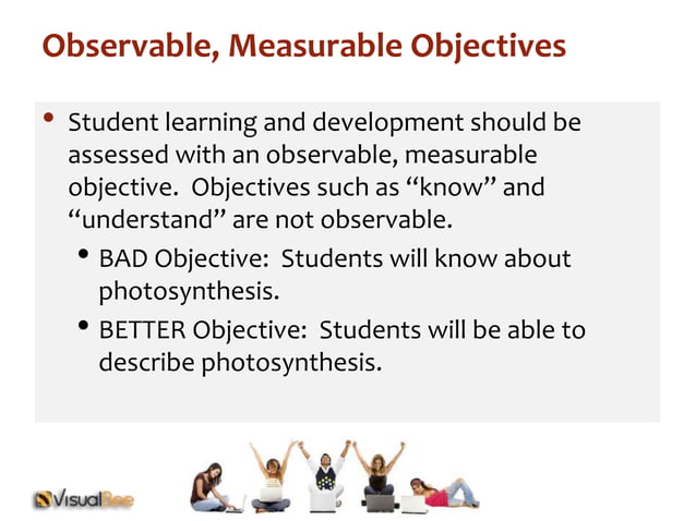Week 2 Instructional Objectives