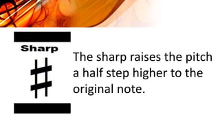One Sharp Is LESSON 2-MUSIC 5.pptx