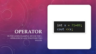 Scanner By Operator Lesson 2 - C++ Operators and Scanner.pptx