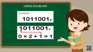 USING DOUBLING
 