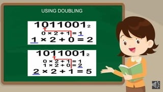 USING DOUBLING
 