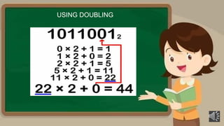 USING DOUBLING
 