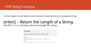 Lesson 2 php data types | PPTX | Programming Languages | Computing