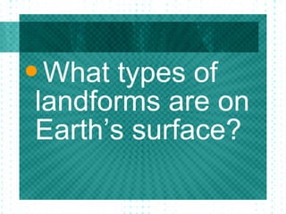 Physical & Human Characteristics | PPT