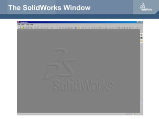 The SolidWorks Window
 