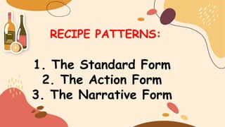 LESSON 2 - Principles in Recipe Constructions.ppt
