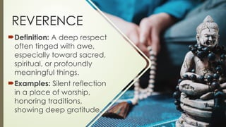 Reverence Def Quarter 1 Lesson 2 - Respect and Reverence.pptx