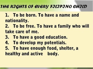 Lesson 2 responsible parenthood for student | PPT