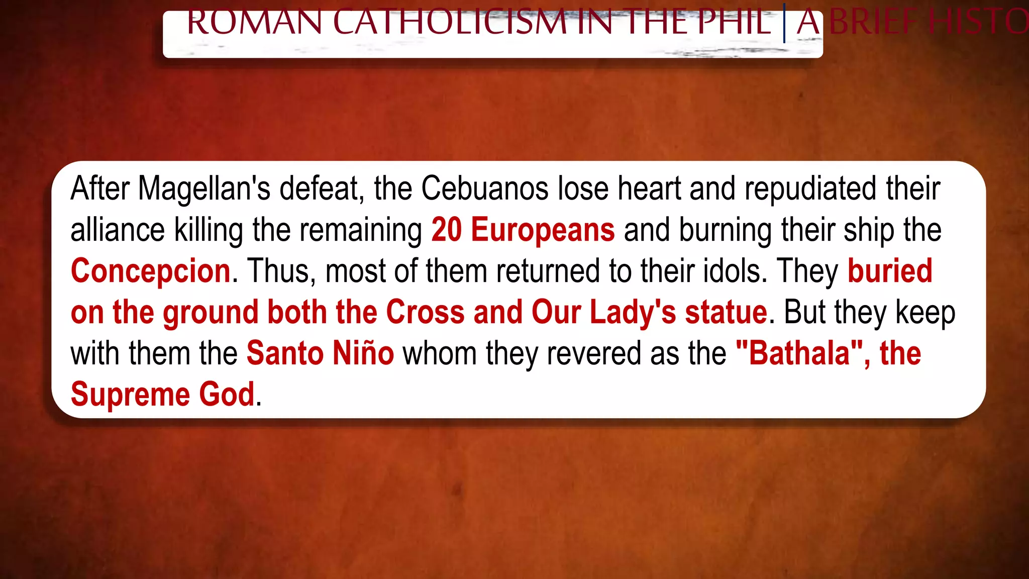 Roman Catholicism in the Philippines | PPTX