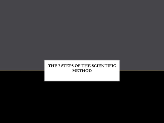 Lesson 2 scientific method ppt | PPTX