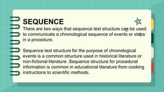 ENGLISH FOR ACADEMIC AND EDUCATIONAL PURPOSES LESSON 2 - TEXT STRUCTURE ...