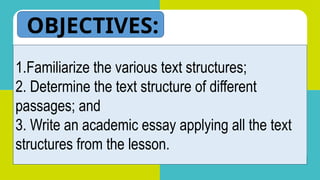 LESSON 2 - TEXT STRUCTURE [Autosaved].pptx