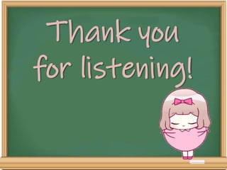 Thank you
for listening!
 