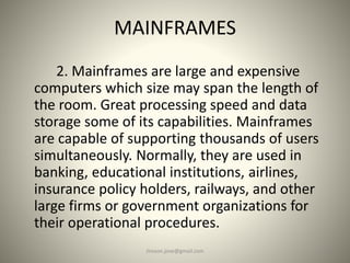 Types of Computer | PPTX