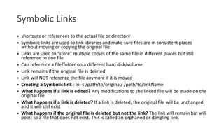 Filelink Symbol Lesson 2 Understanding Linux File System | PDF