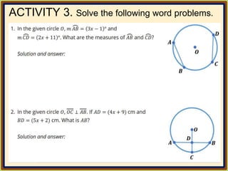 ACTIVITY 3. Solve the following word problems.
 