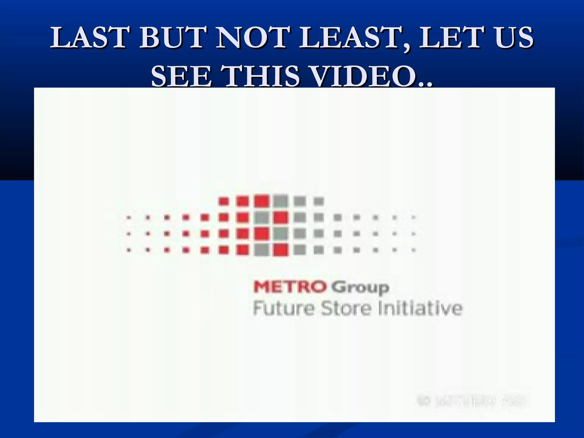 LAST BUT NOT LEAST, LET USLAST BUT NOT LEAST, LET US
SEE THIS VIDEO..SEE THIS VIDEO..
 