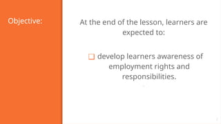Lesson 2- WORKPLACE Rights and Responsibilities.pptx