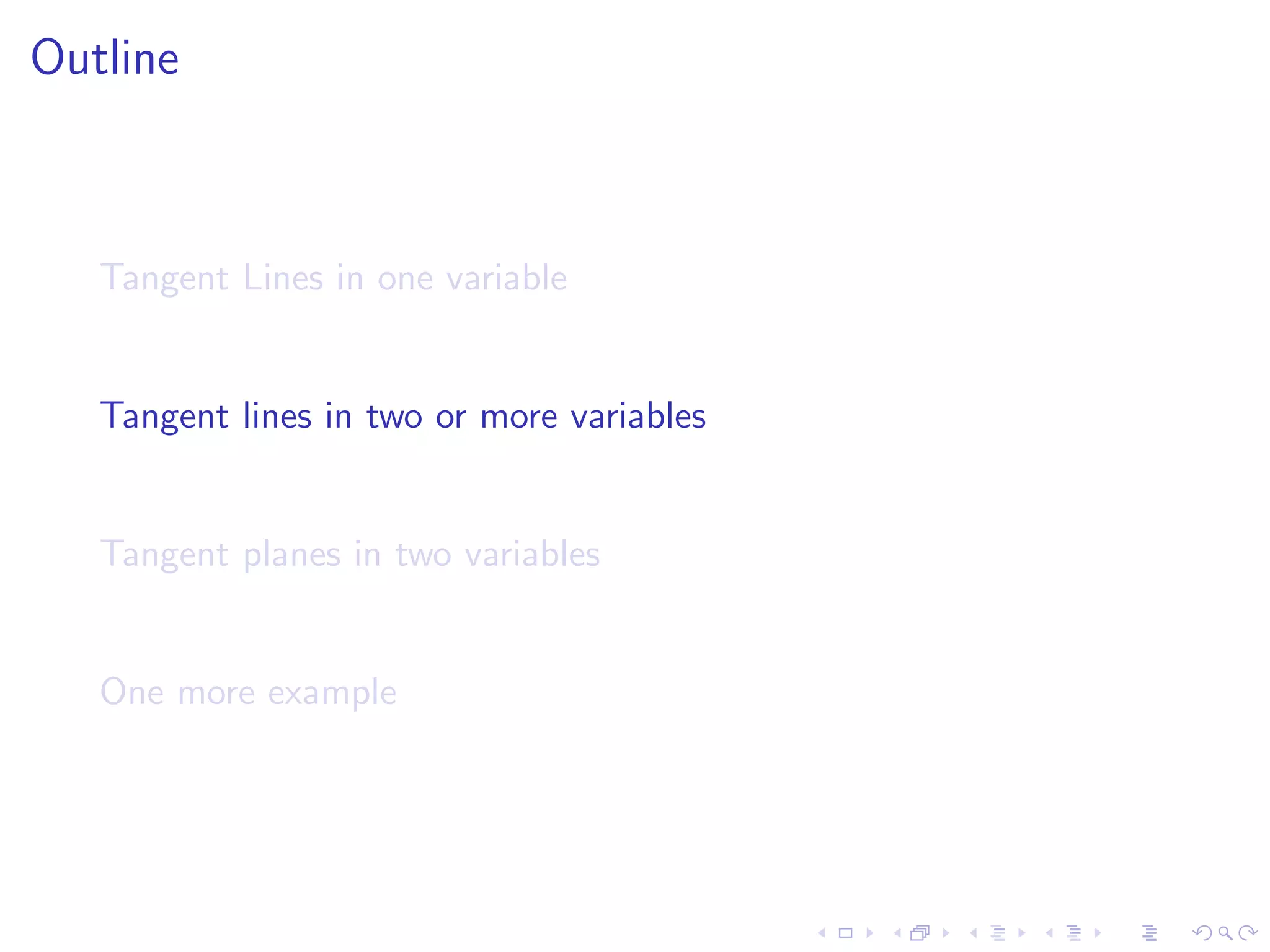 Lesson20 Tangent Planes Slides+Notes