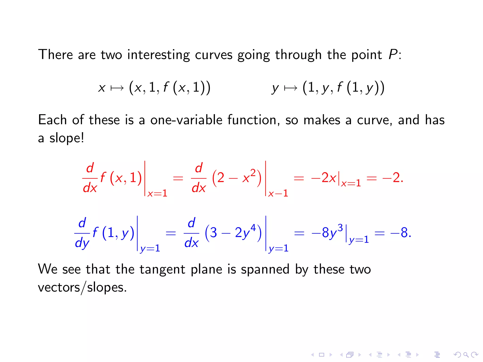 Lesson20 Tangent Planes Slides+Notes