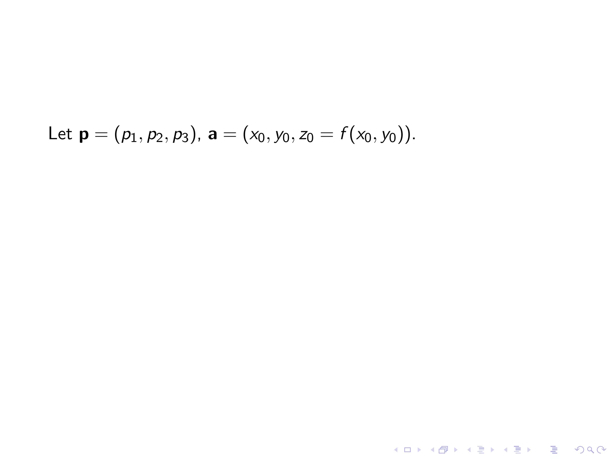 Lesson20 Tangent Planes Slides+Notes