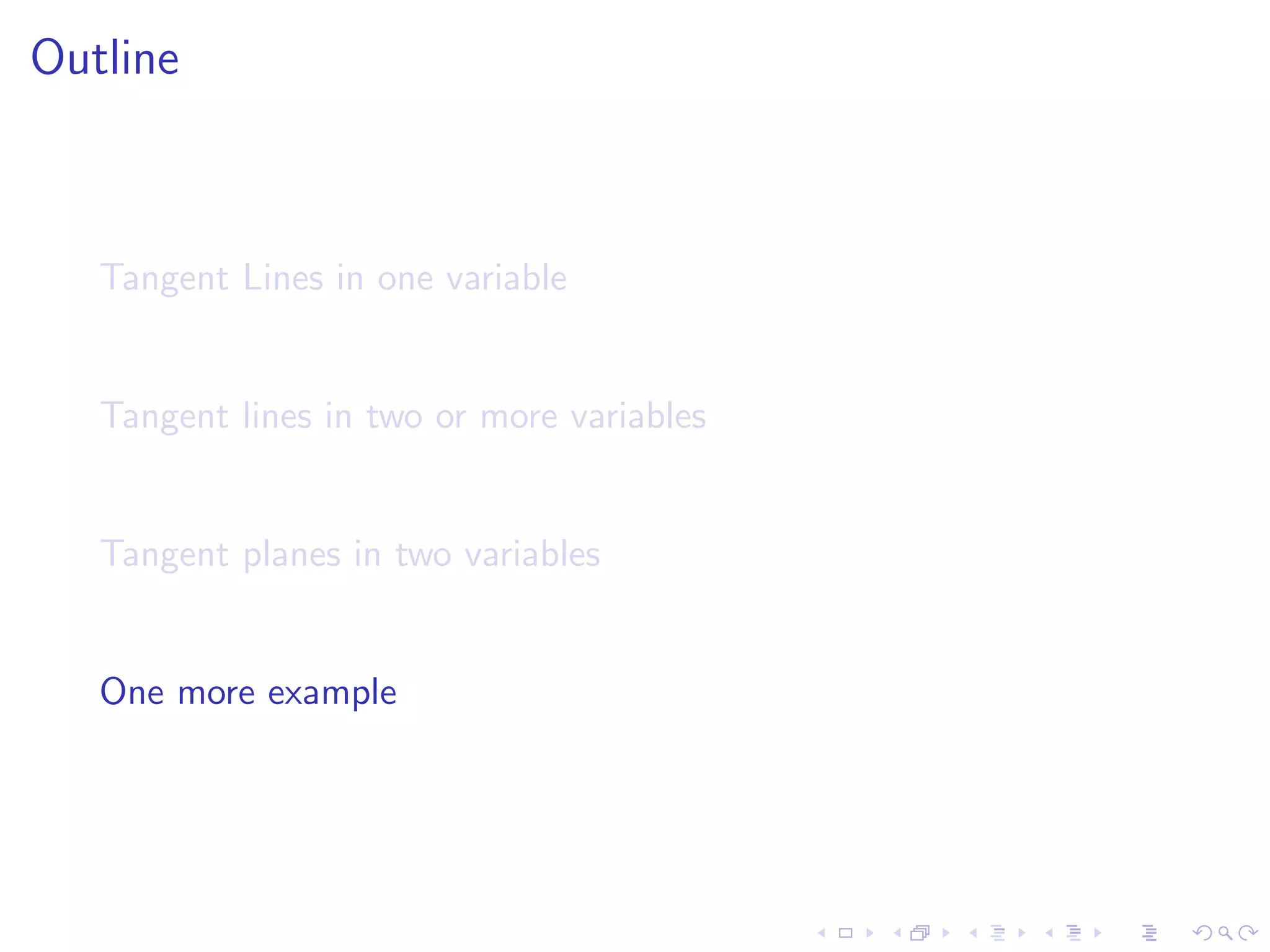 Lesson20 Tangent Planes Slides+Notes